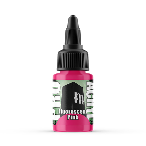 F06-Pro Acryl Fluorescent Pink - Pack of 6