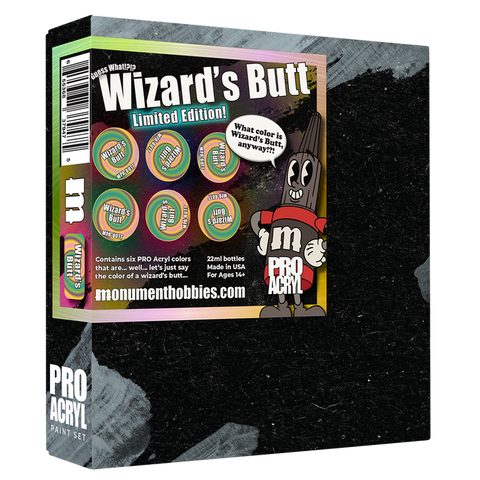 Pro Acryl Wizard's Butt Set!
