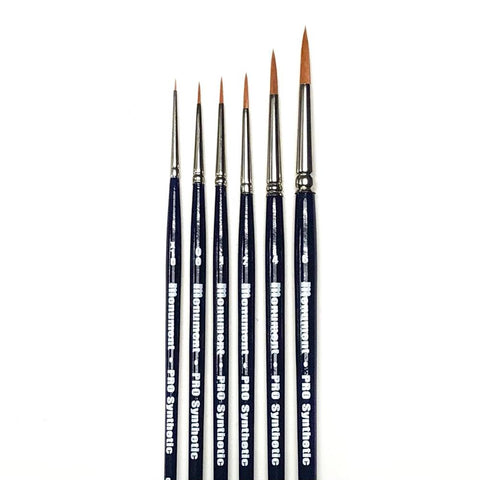 PRO Synthetic Paint Brush Set
