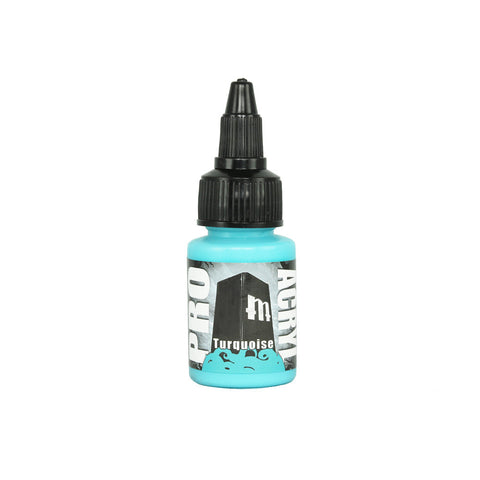 MPA-054: Pro Acryl Turquoise Paint - Pack of 6
