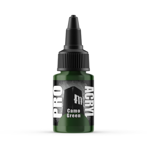 MPA-020: Pro Acryl Camo Green Paint - Pack of 6